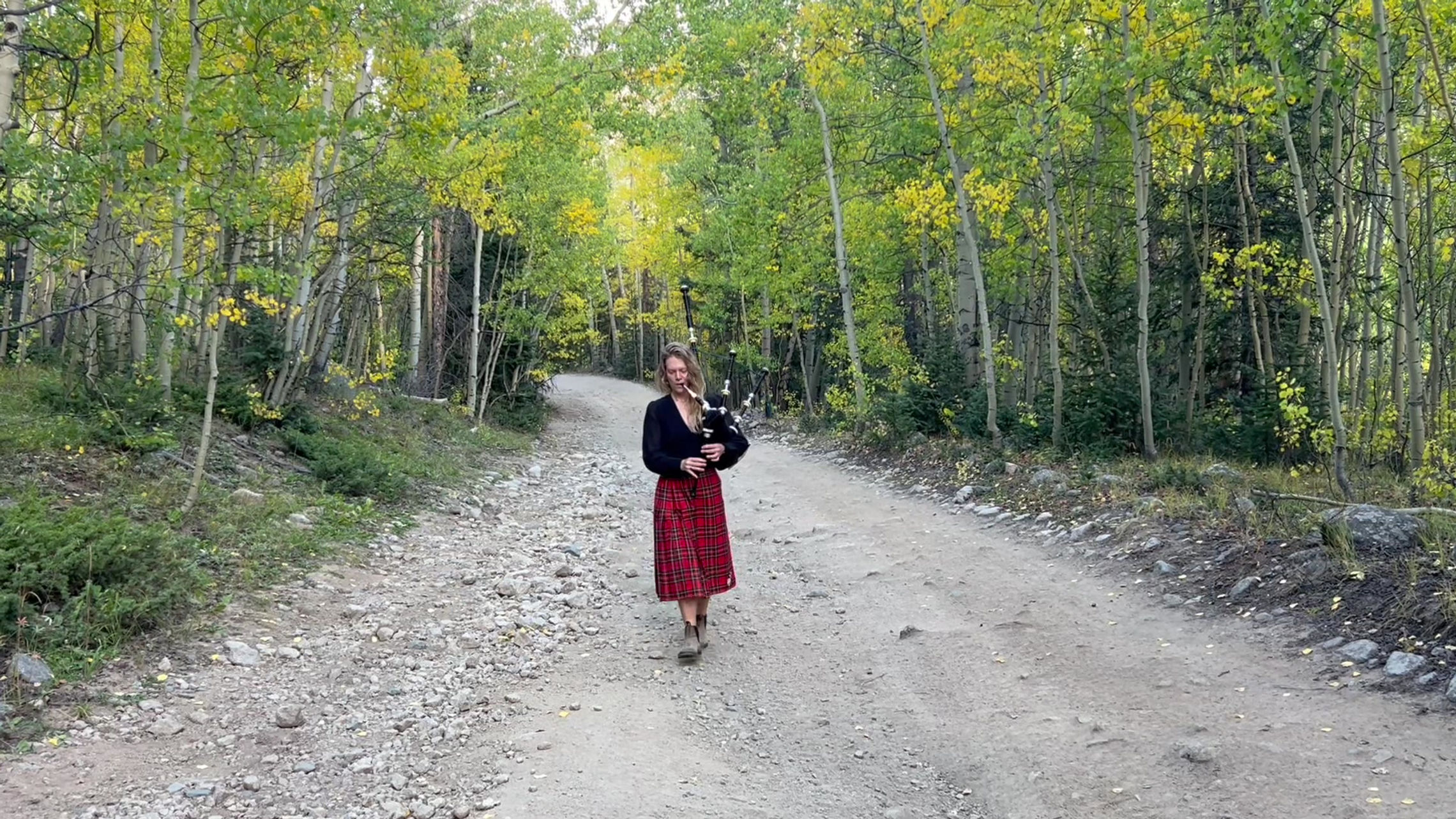 Alpine Bagpiper